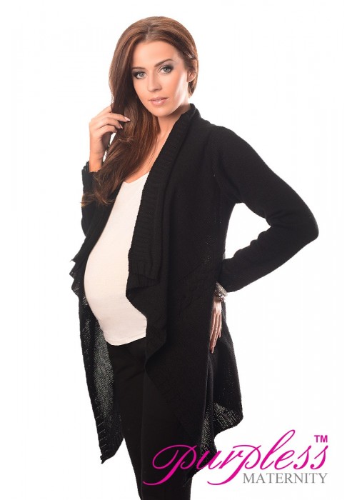 Maternity and Nursing Cardigan 9003 Black