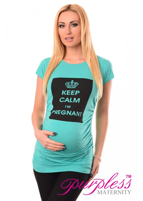 Keep Calm I'm Pregnant Top 2008 Mint