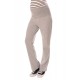 Wide Leg Pregnancy Yoga Lounge Trousers 1300 Light Gray