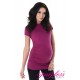 Pregnancy T-Shirt 5025 Dark Pink