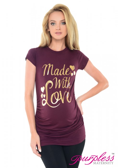 Made with Love Top 2015 Plum