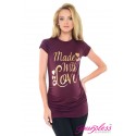Made with Love Top 2015 Plum