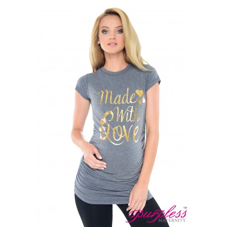 Made with Love Top 2015 Marl Gray Melange