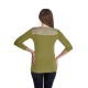 Maternity Lace Trim Top 5300 Olive Green