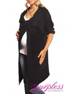 Maternity Cardigan 9001 Black