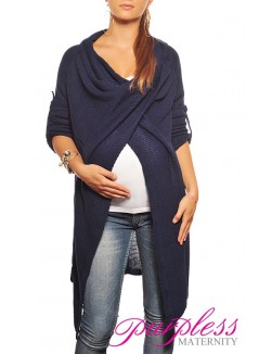 Maternity Cardigan 9001 Navy