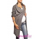 Maternity Cardigan 9001 Dark Gray