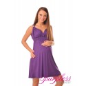 Maternity Summer Party Sun Dress 8423 Violet