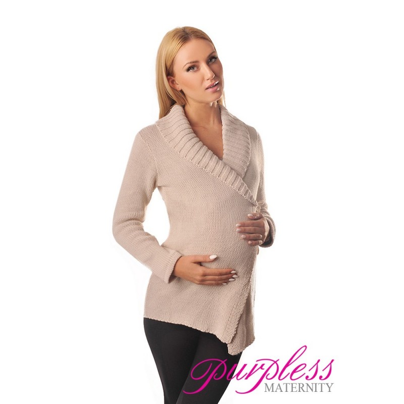 Purpless Maternity Pregnancy Nursing Top Wrap Style Blouse Tunic Shirt Breastfeeding Pregnant Women 7049